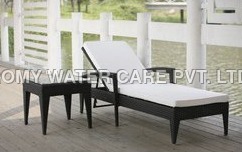 Rattan Poolside Chair Set