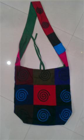 Fabric Bags - Cotton, 12x15 Inches, Multicolor | Durable Fabric, Drawstring Closure, Comfortable Strap, Eco-Friendly, Large Capacity
