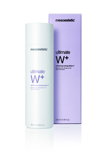 Ultimate W+ Whitening Toning - Plastic Bottle 200ml, Purple | Whitens Skin, Unifies Tone, Moisturizes, Mattifies, Anti-Aging