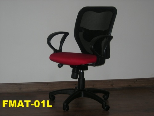 FMAT-01L Red Cushion Office Chair
