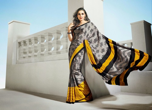 Crepe Printed Sarees