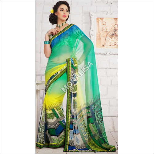 Printed Saris
