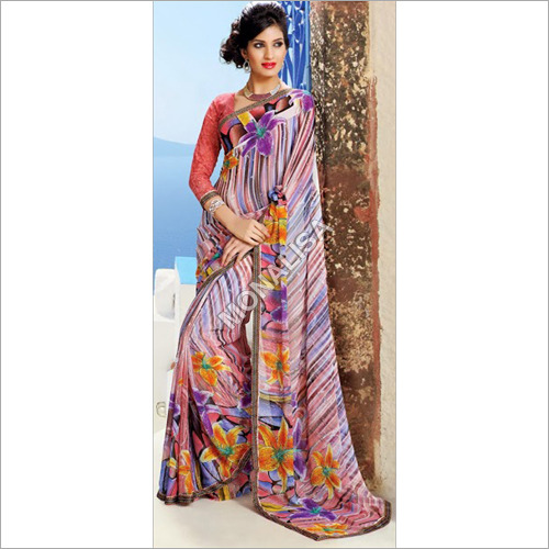Floral Printed Sarees Online