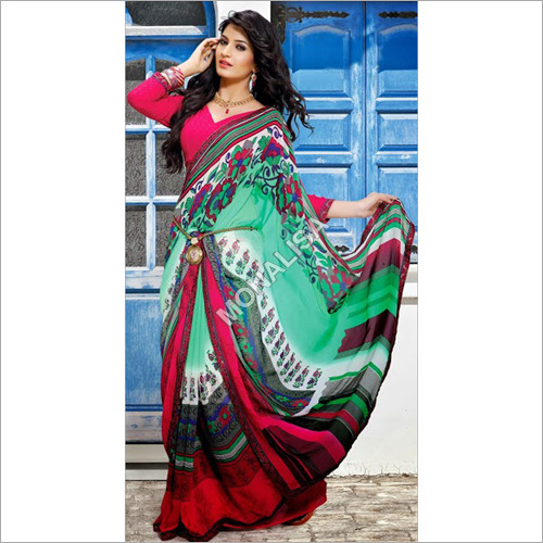 Georgette Indian Sarees 
