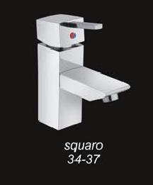 Center Hole Basin Mixer Squaro