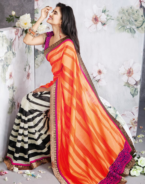 Desinger Printed Art Silk Sarees