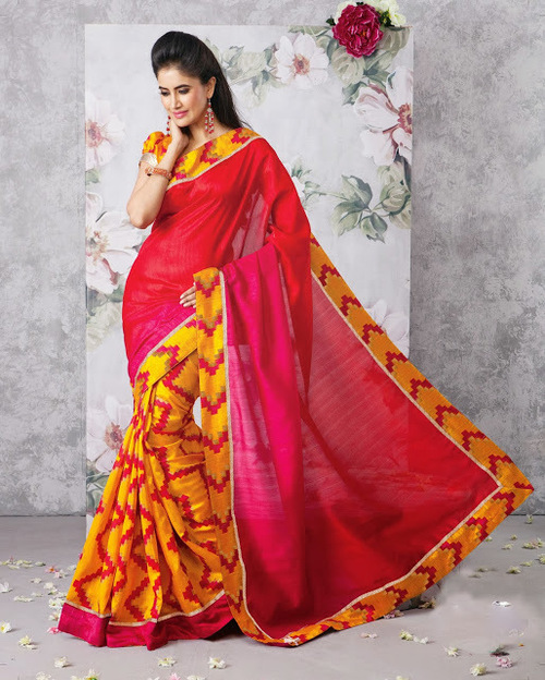 Printed Saree Shopping