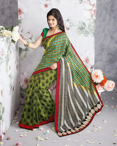 New Printed Sarees