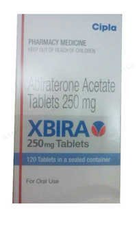 Xbira - 250 Mg Abiraterone Acetate Tablets | Anticancer Medicine For Prostate Cancer Treatment, Pack Of 120 Tablets