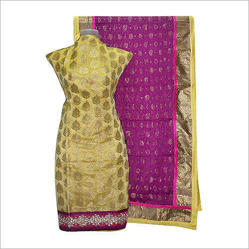 Chanderi Jacquard Suit Dupatta