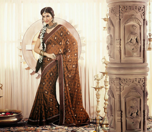 Party Printed Sarees