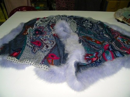Boiled Wool Embroidery Stoles