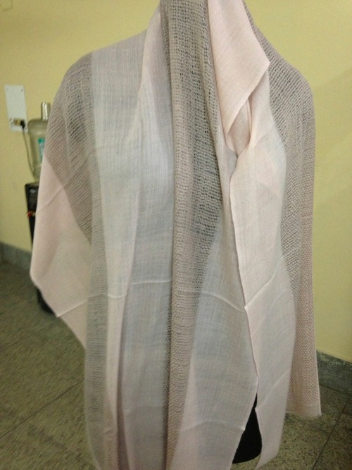 Cream Color Pashmina Stole
