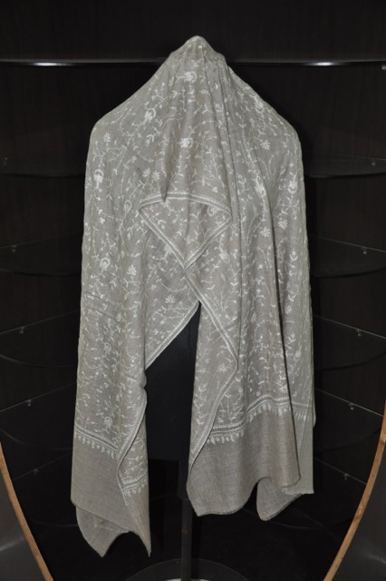 Cream Pashmina Shawls