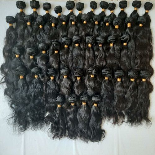 Premium Raw Virgin Wavy best human hair extensions