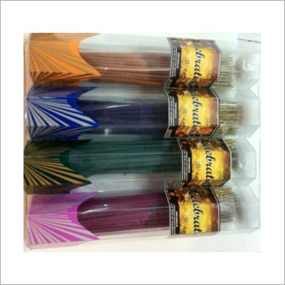 Celebration Fragrance Agarbatti - Wood Dust 8-10 Inch, 0.2 Inch Diameter | Eco-Friendly, Long-Lasting, Variety Scents