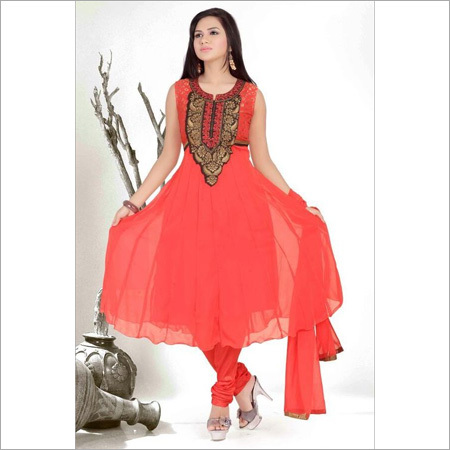Embroidery Georjette Shiffon Suits