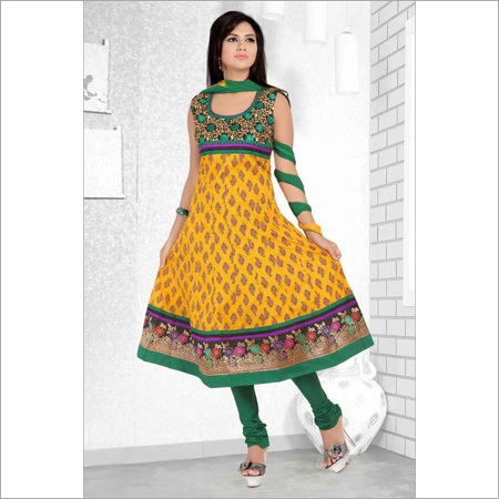 Cotton Embroidery Print Suits
