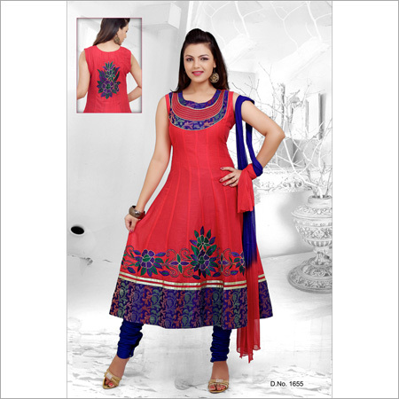 Cotton Mull Embroidery Suits