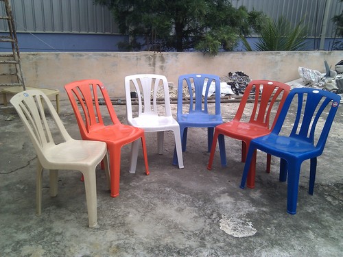 Multi-Color Table Chair Set