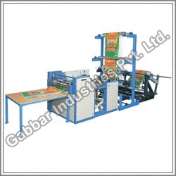 Woven Sack Gusseting & Cutting Machine