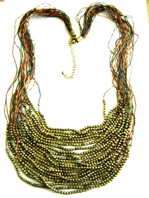Criss Cross Antique Necklace