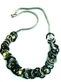 Ball Bead Chain Necklace - Metal, 18 Inches, Gray | Elegant Design, Durable Material, Stylish Accessory