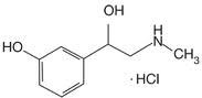 Phenylephrine HCl.