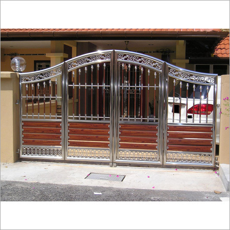 Stainless Steel Entrance Gates