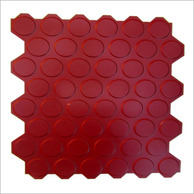 Zigzig Round Circle Floor Tile