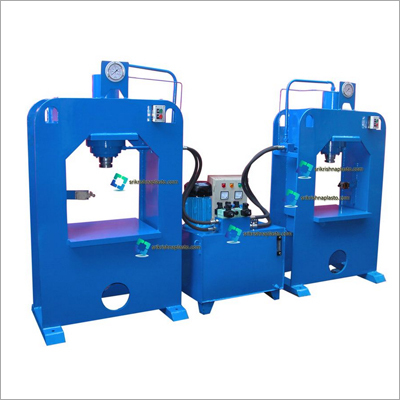 Double Hydraulic Tile Press