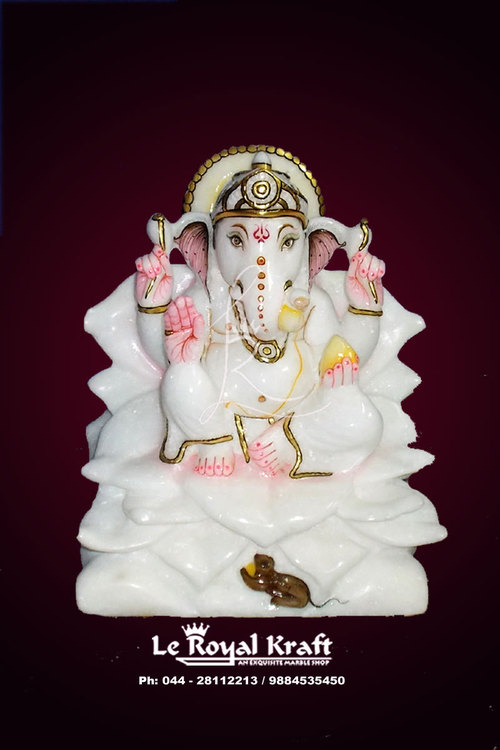 Marble Ganesh Murti