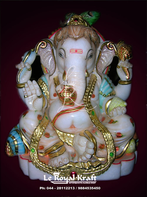 Marble Ganesha Statues