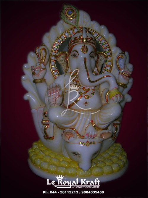 Marble Ganpati Murti