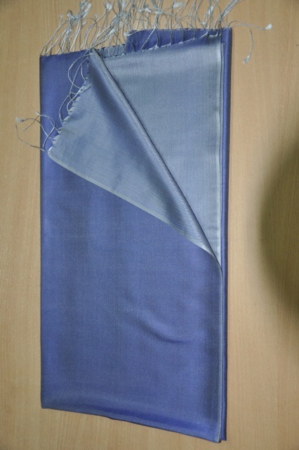 silk reversible stole