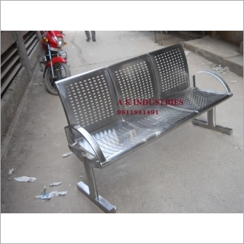 Perforated Steel Bench