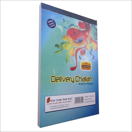 Triplicate Challan Book