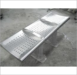 3 Seater Steel Bench