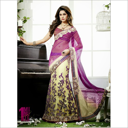 Designer Net Saree