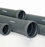 ISI PVC & SWR Pipes & Fittings - PVC Material, Various Dimensions, Gray Color | 16 Bar Pressure Rating, 60°C Temperature Rating, Ideal for Water Supply and Drainage