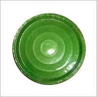 Green Paper Plate