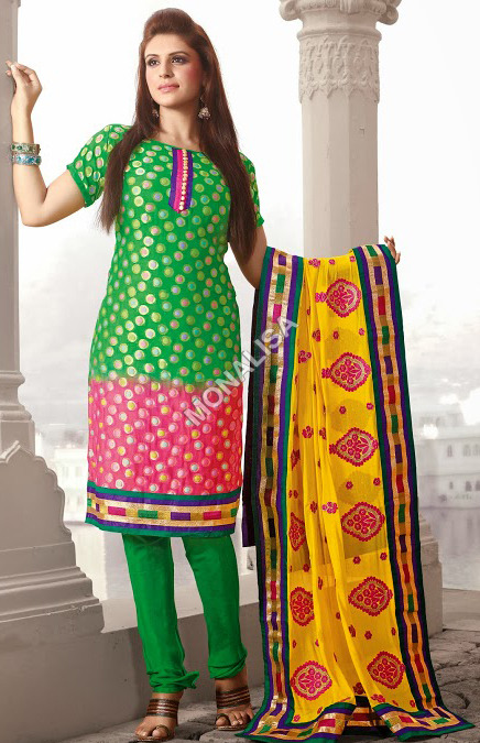 Salwar Kameez With Designer Dupatta