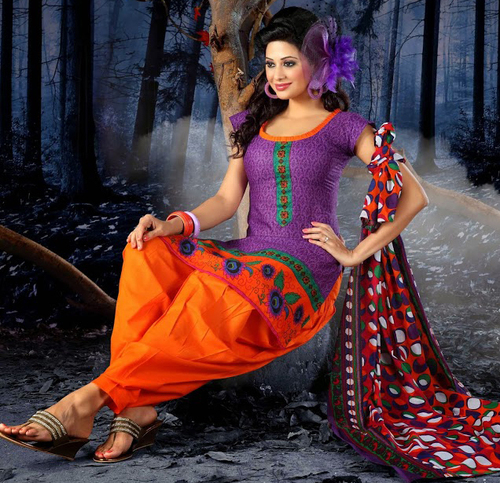 Patiala Salwar Kameez For Girls