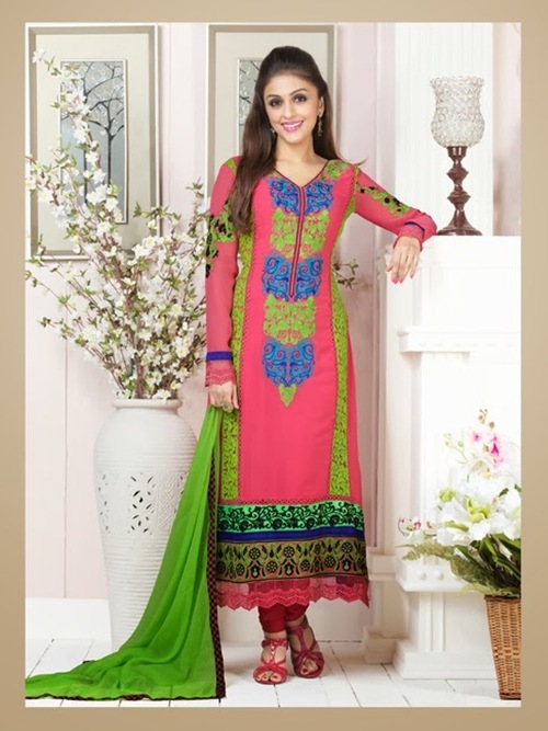 Anarkali Georgette Suits