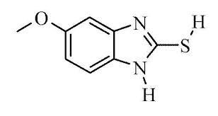 2-mercapto-5-methoxy benzimidazole