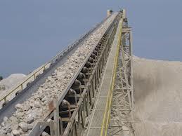 conveyor belt for cement