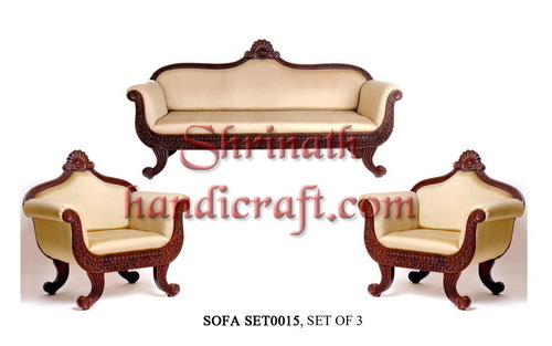 Teak Sofa Set 015