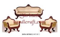 Teak Sofa Set 015