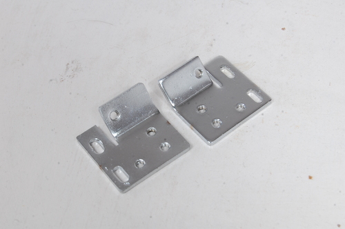 Jayu Presser Patti - Metal 2x3 Cm Silver, Durable Precise Fit Easy Install 2 Pieces