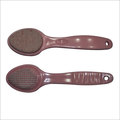 Stone Foot Brush - Stone, 8 Inch, Pink, Oval | Ergonomic Handle, Lightweight, Durable, Exfoliates Skin